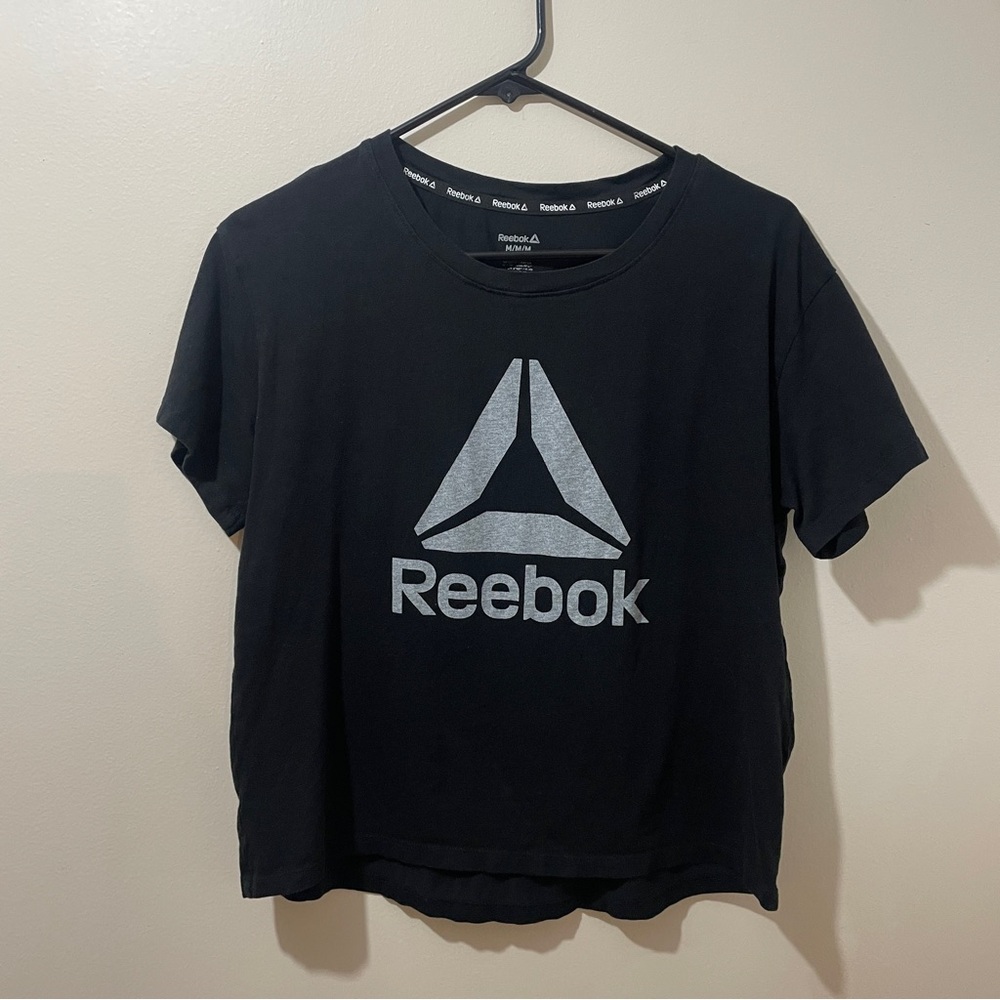 Black Reebok Boxy Tee